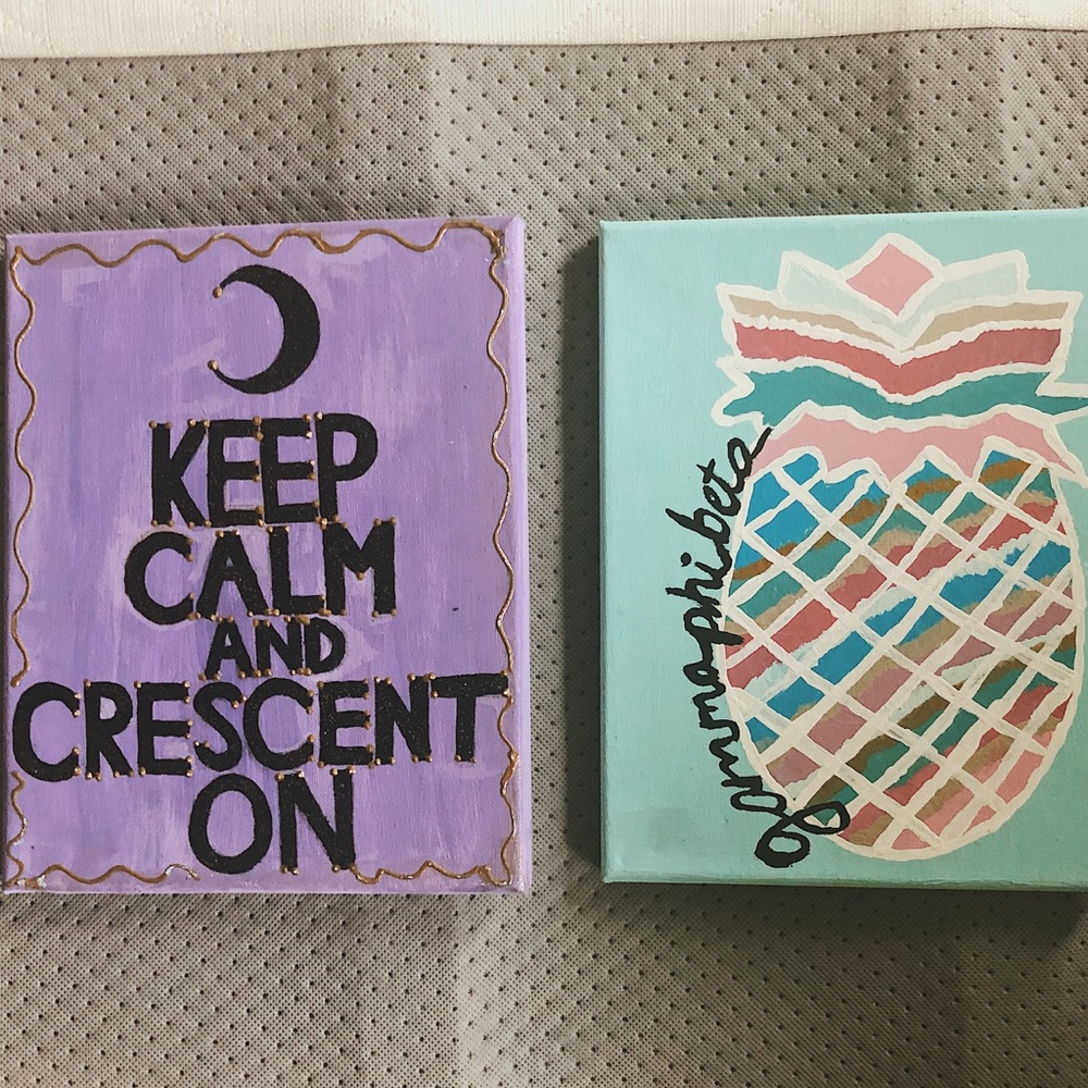 Gamma Phi Βeta wall art!